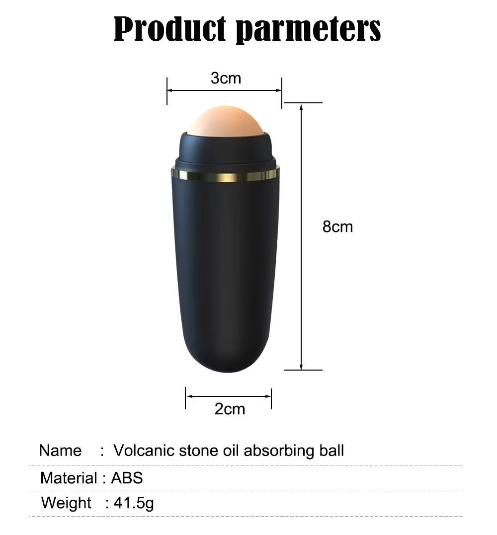 Volcanic Stone Oil-Absorbing Face Roller