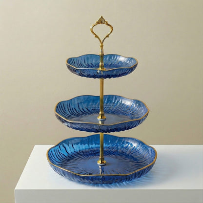 3 Layer dessert and fruit stand