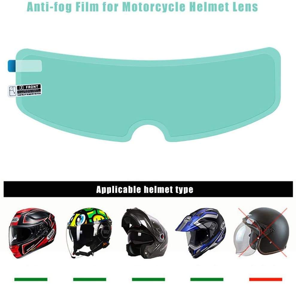 Helmet Anti-Fog & Rainproof Visor Film Kit