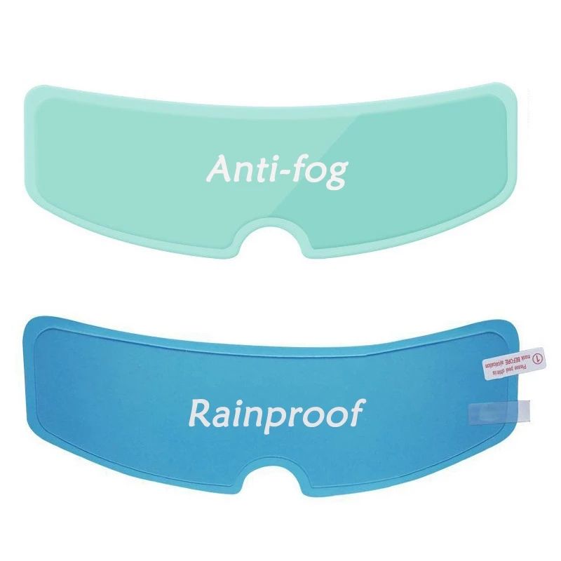 Helmet Anti-Fog & Rainproof Visor Film Kit