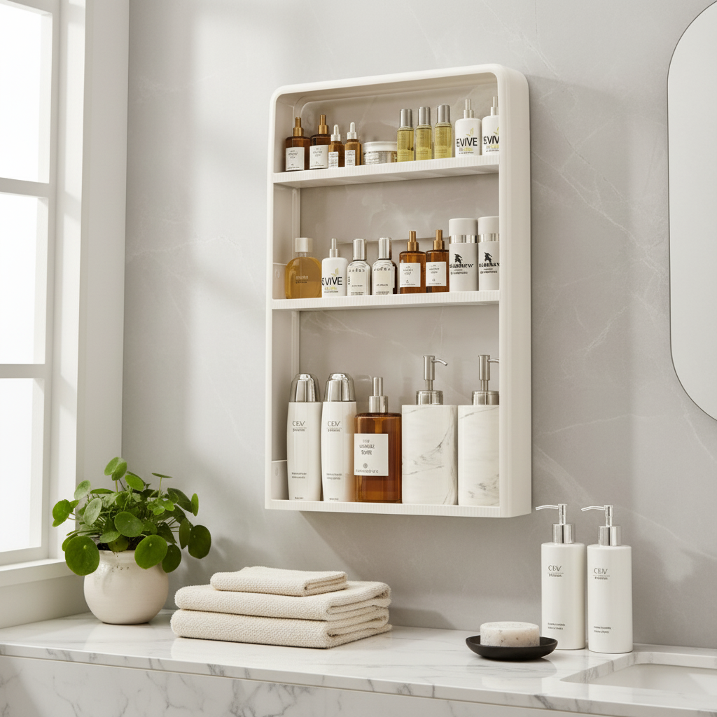 Wall-Mounted Storage Shelf